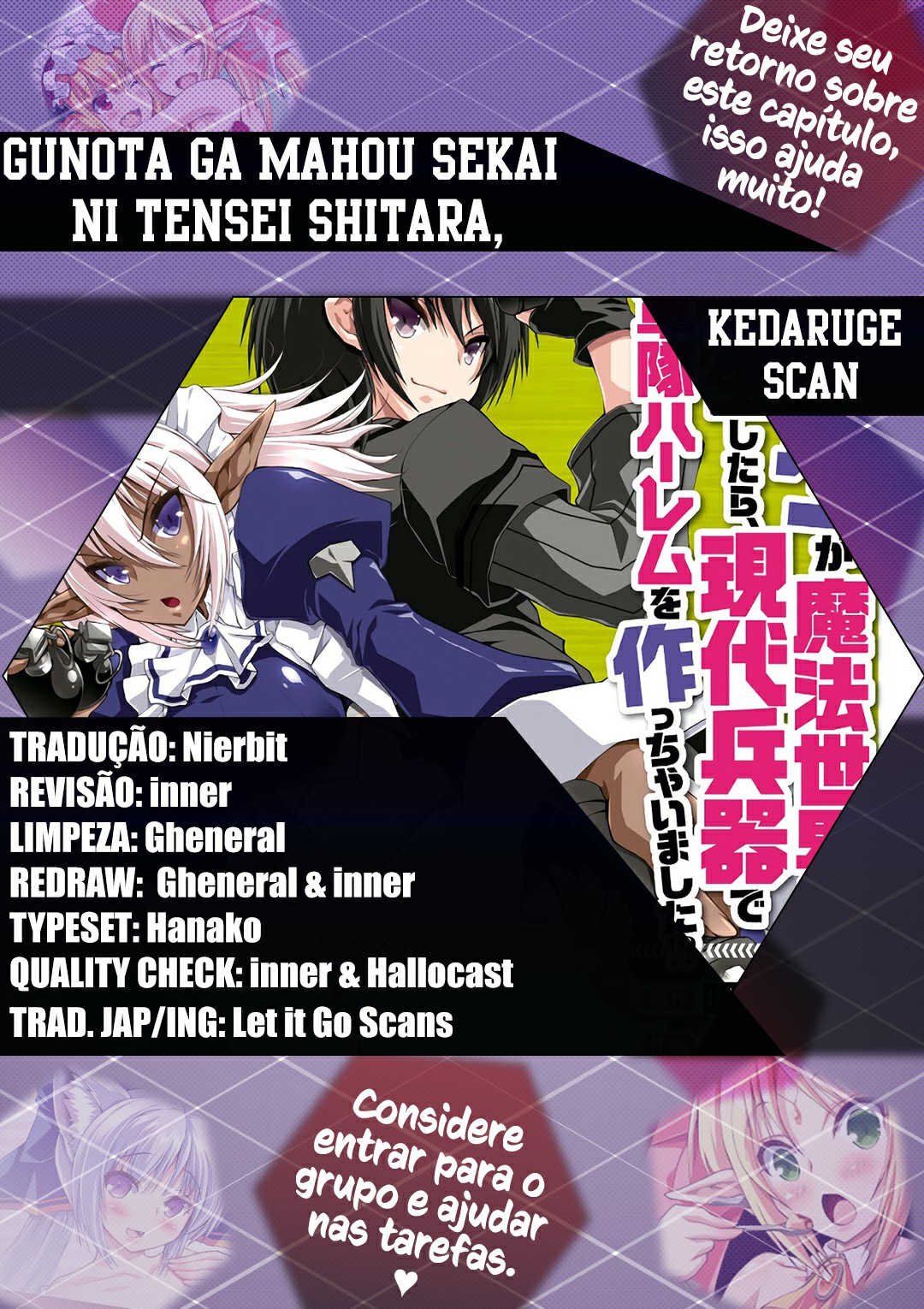 Gun-Ota ga Mahou Sekai ni Tensei shitara, Gendai Heiki de Guntai Harem wo Tsukucchaimashita!?-Chapter 36